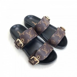 Louis Vuitton Sandal Bom Dia Black