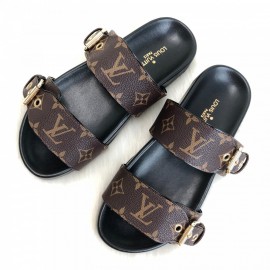 Louis Vuitton Sandal Bom Dia Black