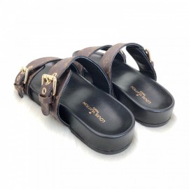 Louis Vuitton Sandal Bom Dia Black