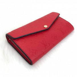 Louis Vuitton Sarah Empreinte Red