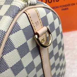 Louis Vuitton Speedy Bandouilere Damier Azure35 Cm