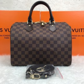 Louis Vuitton Speedy Bandouilere Damier 30 Cm