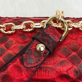 Louis Vuitton Twist Epi Python Red