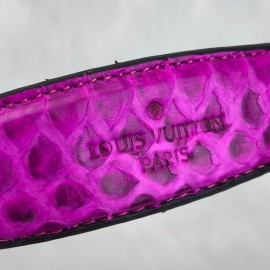 Louis Vuitton Twist Epi Python Purple