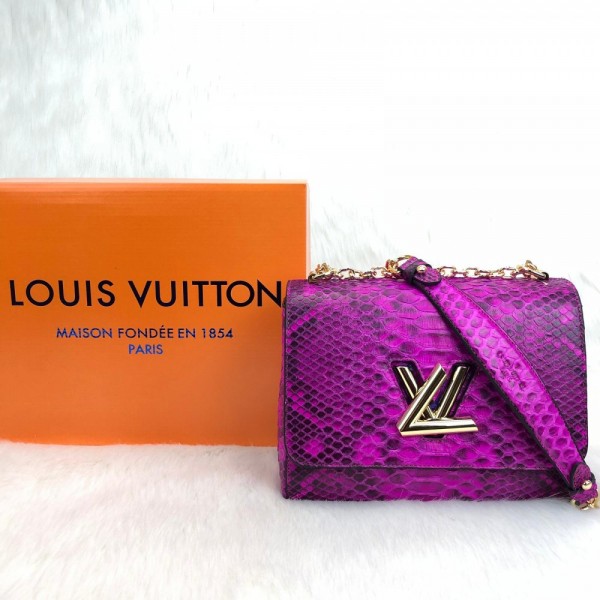 Louis Vuitton Twist Epi Python Purple