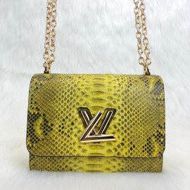 Louis Vuitton Twist Epi Python Yellow