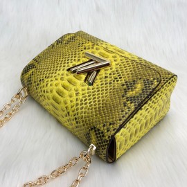 Louis Vuitton Twist Epi Python Yellow