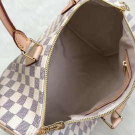 Louis Vuitton Bandouliere Speedy white 35 cm