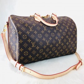 Louis Vuitton Bandouliere Speedy 40 cm brown texture