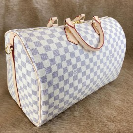 Louis Vuitton Bandouliere Speedy 40 cm white