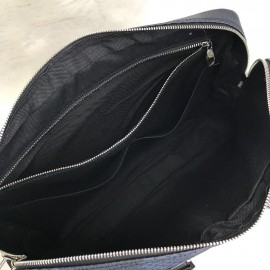 Louis Vuitton Porte Voyage Vejital Black Texture