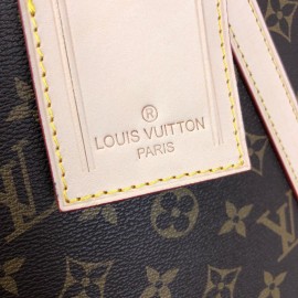 Louis Vuitton Porte Voyage Vejital Brown Cream Texture