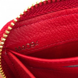 Louis Vuitton Zippy Coin Purse Red