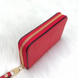 Louis Vuitton Zippy Coin Purse Red