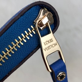 Louis Vuitton Zippy Coin Purse Blue