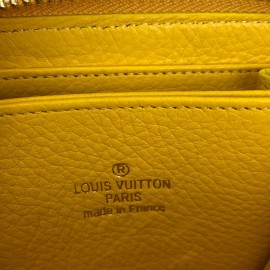 Louis Vuitton Zippy Coin Purse Yellow