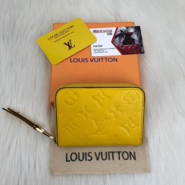 Louis Vuitton Zippy Coin Purse Yellow