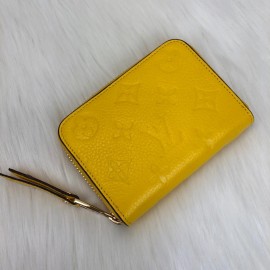 Louis Vuitton Zippy Coin Purse Yellow