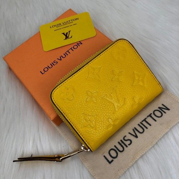 Louis Vuitton Zippy Coin Purse Yellow