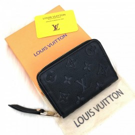 Louis Vuitton Zippy Coin Purse Black