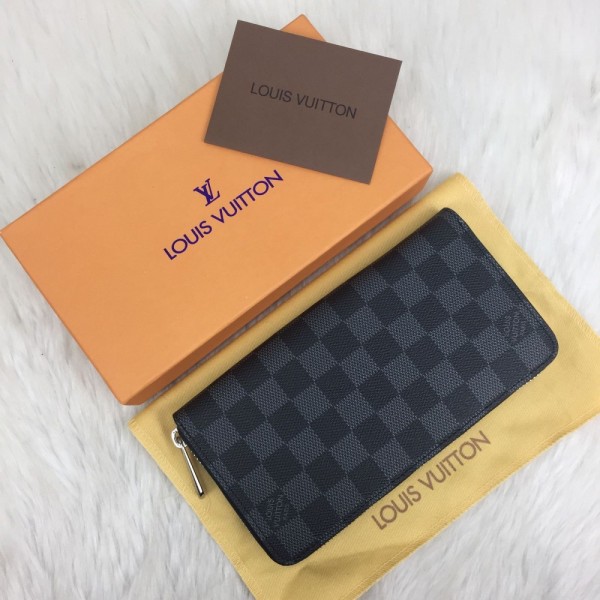 Louis Vuitton Zippy Graphite Damier