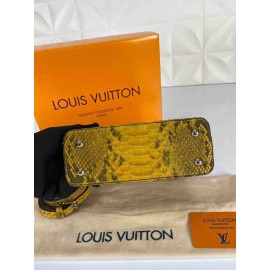 Louis Vuitton capucines mini size 5 silver