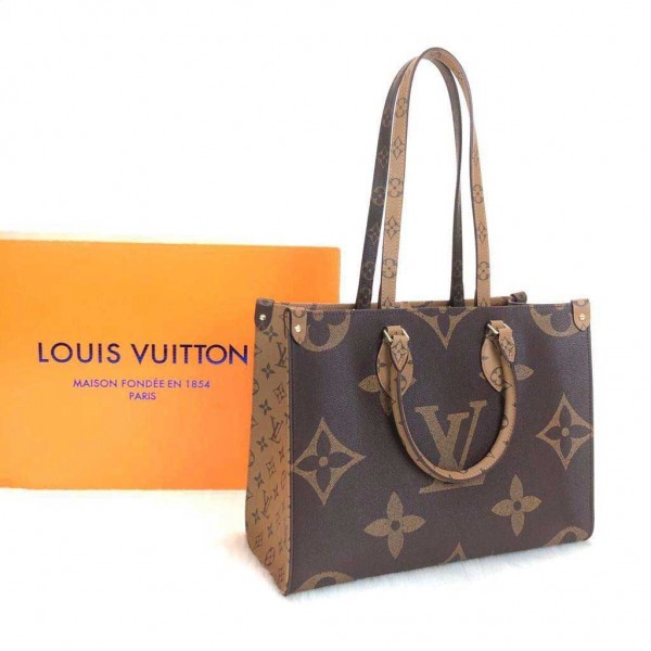 Louis Vuitton Onthego MM Canvas Bag 