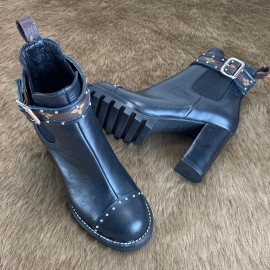 Louis Vuitton Star Trail Raugh Heel Boots