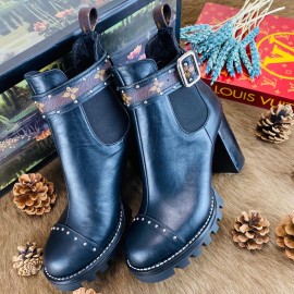 Louis Vuitton Star Trail Raugh Heel Boots