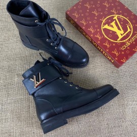 Louis Vuitton Wonderland Ranger Boot 100% genuine leather women boots 