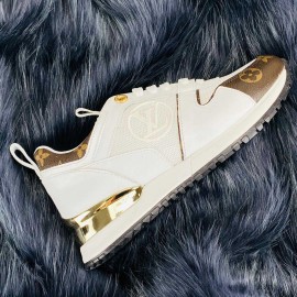 Louis Vuitton Run Away Sneaker white gold 