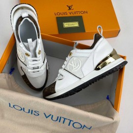 Louis Vuitton Run Away Sneaker white gold 