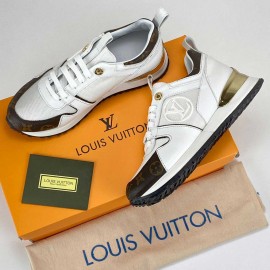 Louis Vuitton Run Away Sneaker white gold 