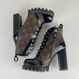 Louis Vuitton Star Trail Ankle Boot Black