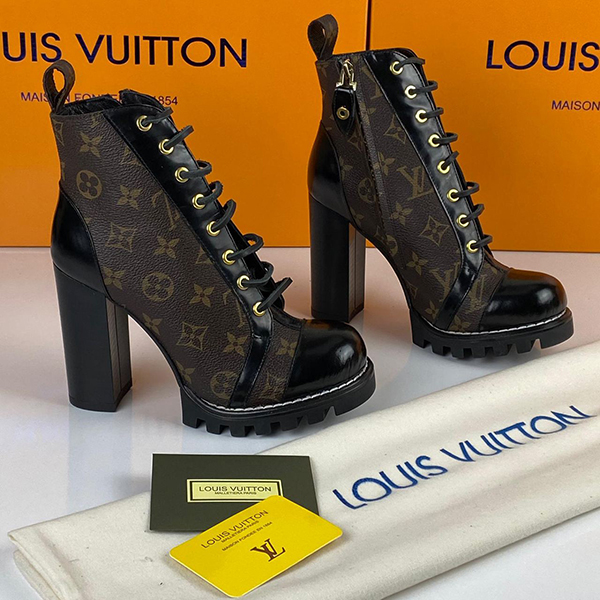 Louis Vuitton Star Trail Ankle Boot Black