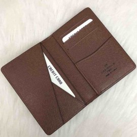 Louis Vuitton Pocket Organizer genuine leather card holder  2