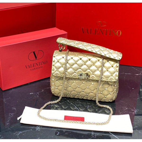 Valentino luxuries  gold taan