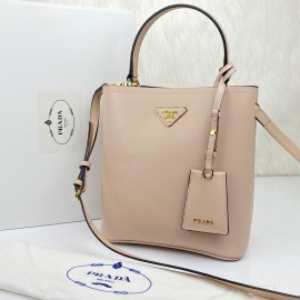 Prada Medium Saffiano Panier Bag Taan