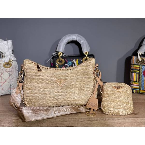 Prada re edition raffia 