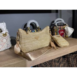 Prada re edition raffia 