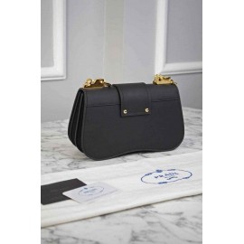 PRADA - Small City Calf Flap Bag 7