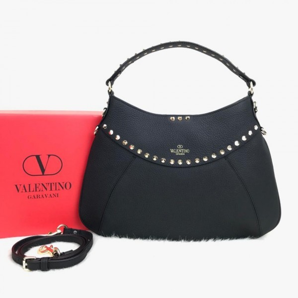 Valentino Twinkle Studs Medium Black