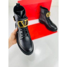 Valentino VLOGO Signature Combat boots