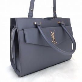 Ves Saint Laurent Uptown Medium Gray