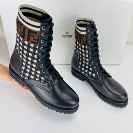 Fendi Rockoko Biker boots