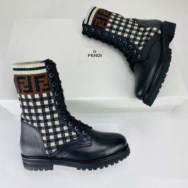 Fendi Rockoko Biker boots