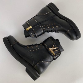 Louis Vuitton Wonderland Ranger Studded Boot Gold