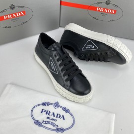 Prada Wheel Gabardine sneakers black