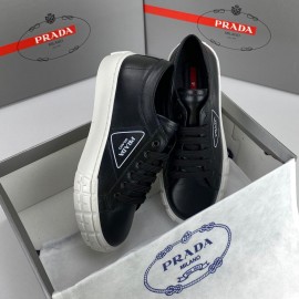 Prada Wheel Gabardine sneakers black