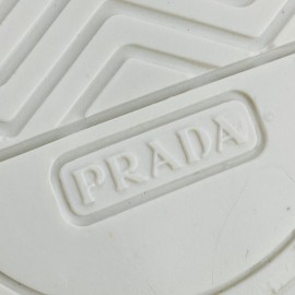 Prada Wheel Gabardine sneakers white 